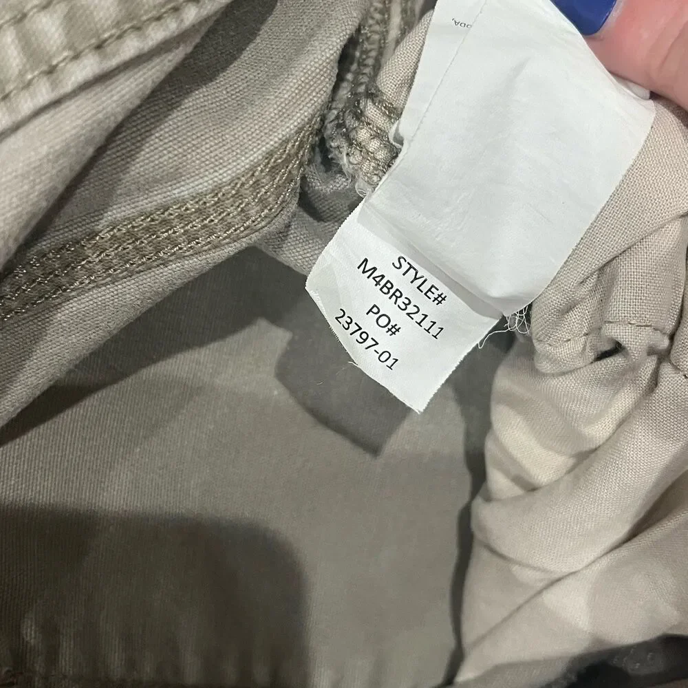 PrAna Bronson Pants Men's 28x32‎  Brown Washed Canvas Hiking Gorpcore (30x32)